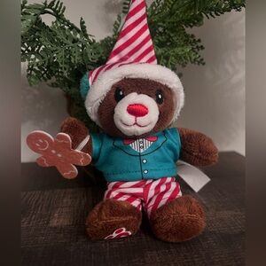 Build A Bear Christmas Holiday Advent Mini Bear Plush w clothes